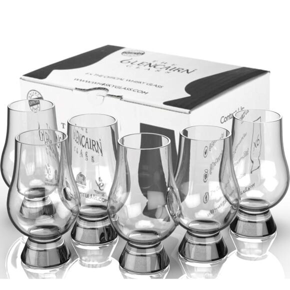 GLENCAIRN WHISKY GLASS, SET OF 12 IN TRADE CARTON, Transparent - Picture 1 of 4